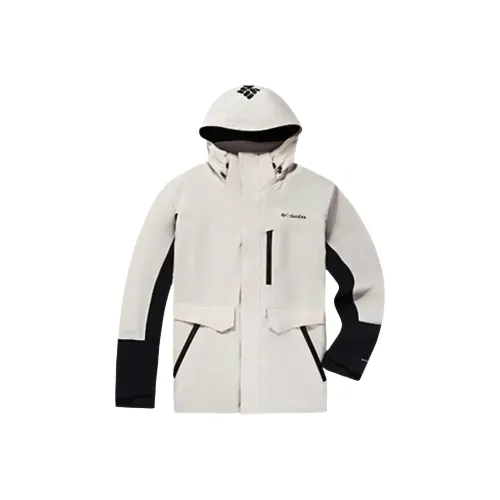 Columbia совместный бренд Mountain Multifunctional Waterproof Windbreaker Men's White