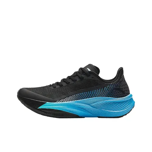 Antakids C202 5 Детские беговые кроссовки Низкий топ Черный/Brilliant Синий Унисекс