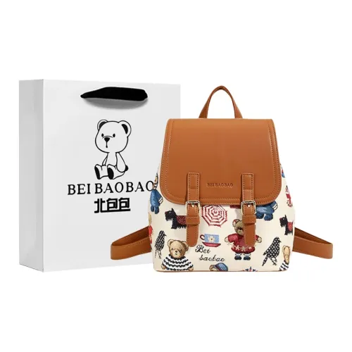 North Pack ПУ (полиуретан) Рюкзак Средний Женский Синий Розовый Коричневый