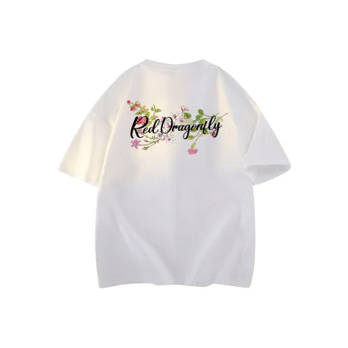 RED DRAGONFLY Короткий рукав T-рубашки Унисекс