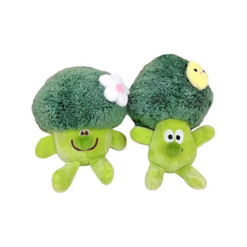 FKOFR Брокколи Орхидея Брелок Кукла Плюшевая Подвеска 15 см Рекомендуемая Высота