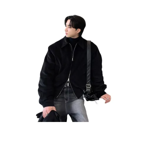 BISHE Куртки и Пальто Мужской Черный