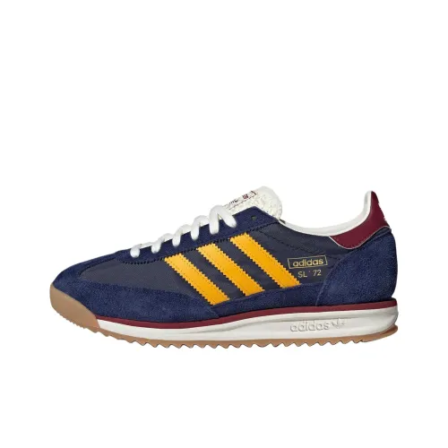 Adidas Originals SL 72 Противоскользящий Устойчивый к истиранию Низкий Топ Casual Унисекс Темно-синий