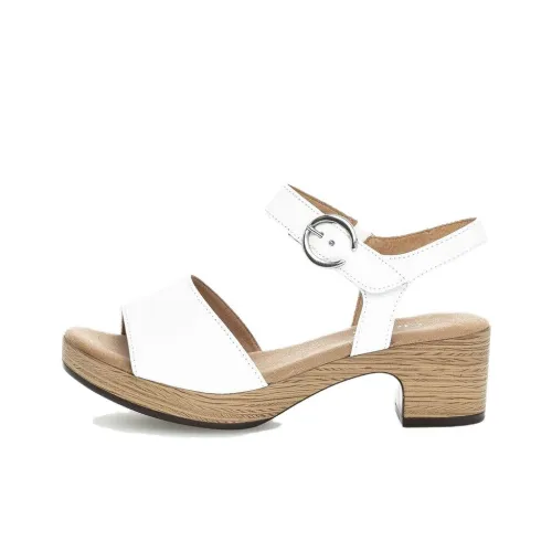 Gabor Comfort One Ремешок Сандалии 5,5 см Женские Белые