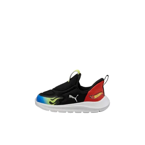 Hot Wheels X PUMA Fun Racer 2 Low Топ Обувь для малышей Черный Красный Infant And Toddler