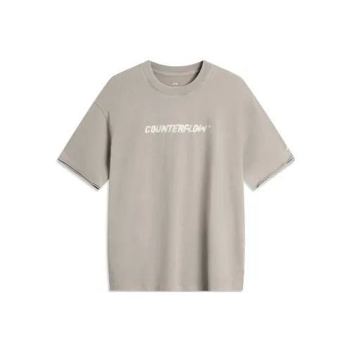 Т-рубашка с подкладкой унисекс серия Rugged коричневый и серый