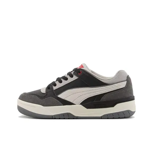 PUMA REBOUND Амортизация Низкий Топ Скейтборд Кроссовки Унисекс Черный Серый