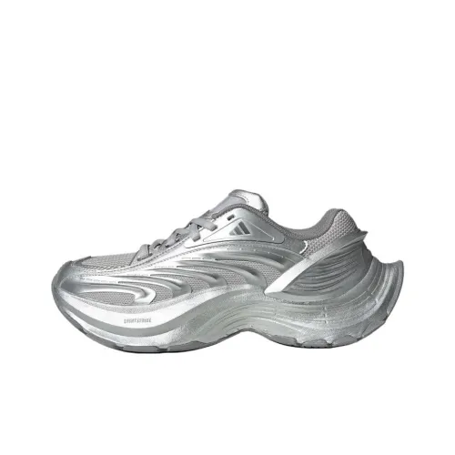 Adidas XLG MTW Collection Устойчивые к истиранию Низкие Беговые кроссовки Унисекс Серые