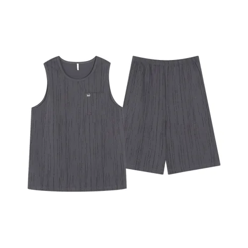 LEZIYUN Пижамный комплект Весенний и Летний Мужской