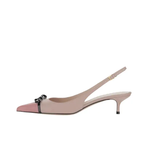 Valentino Garavani Узкий каблук Высокие каблуки Женские Розовый