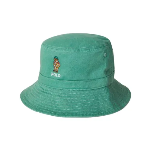 Polo Ralph Lauren Детские хлопковые панамы зеленые