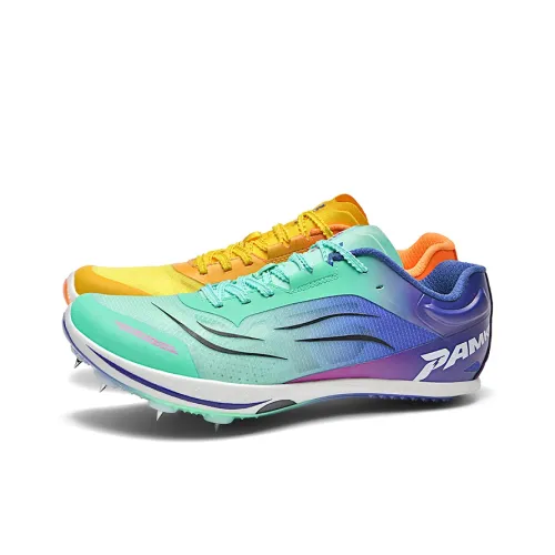 PANKE Track & Field Обувь Низкий Верх Синий Оранжевый Контраст Мужская