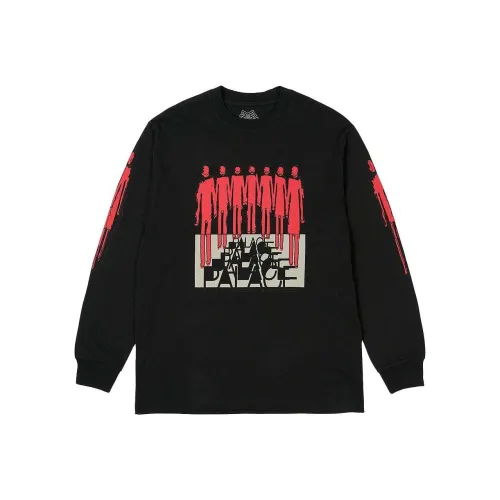 PALACE SS24 Collection REPEATER LONGSLEEVE Черный Свитшот Унисекс Черный