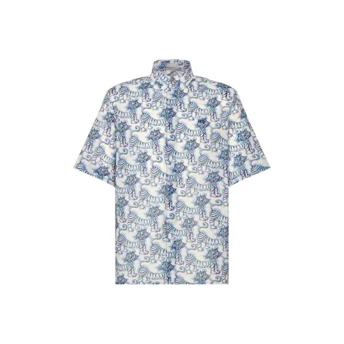 DIOR x Kenny Scharf Рубашка Мужская Многоцветная