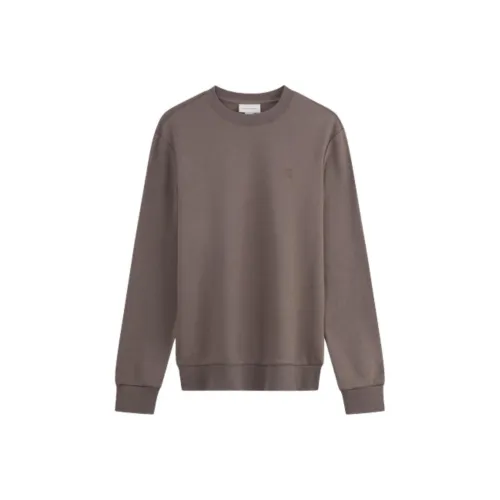 CALVIN KLEIN Свитшот Мужской Темно-Серый Коричневый