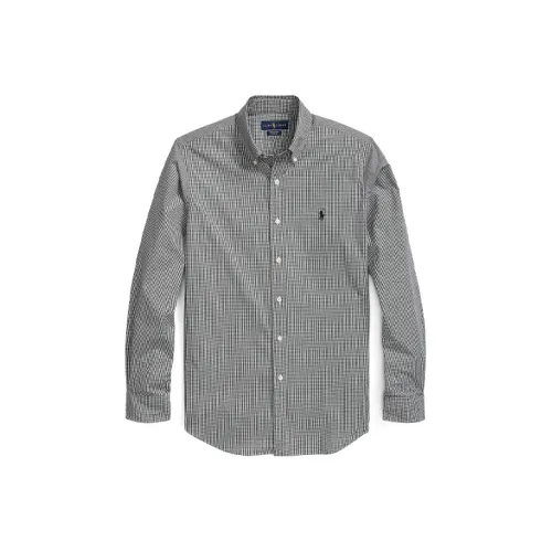 Polo Ralph Lauren Рубашка Мужская Серого цвета