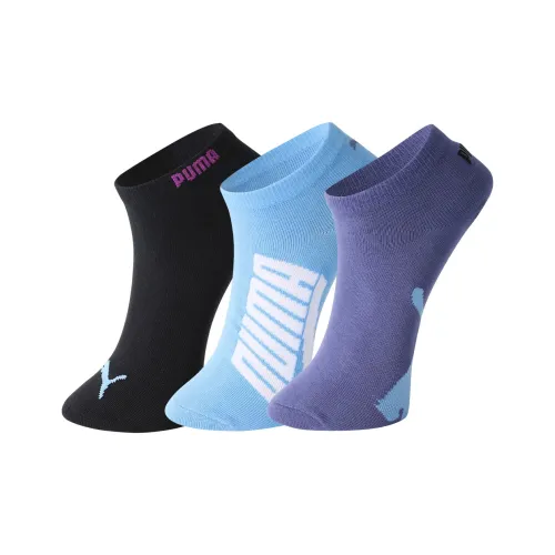 PUMA 3 упаковки мужских носков: фиолетовые + синие + черные