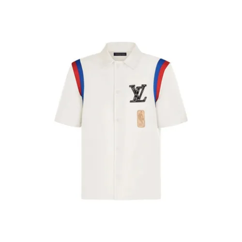 LOUIS VUITTON Рубашка Мужская Белая