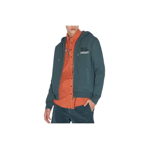 DSQUARED 2 One Life Толстовка Свитшот Мужской Зеленый