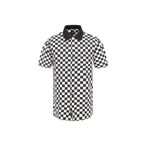 Vans Checker CAMP Черные Мужские Рубашки