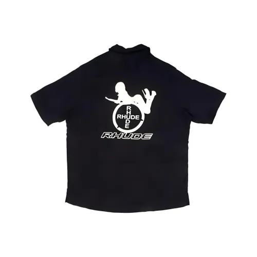 RHUDE Мужские черные рубашки