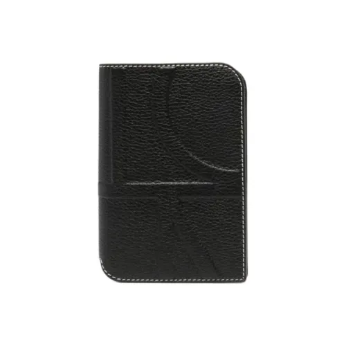 TOTEME Текстурированный кожаный кошелек женский черный