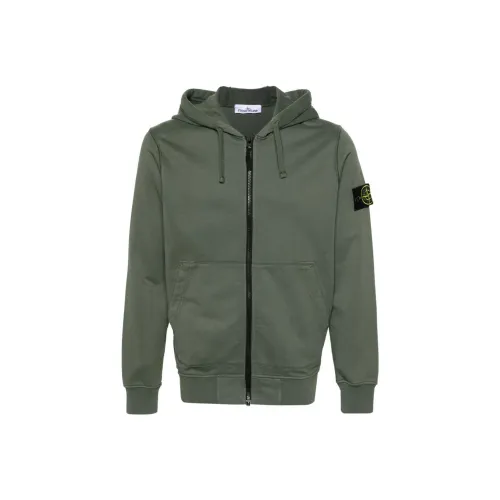 STONE ISLAND SS24 Свитшот Мужской Зеленый