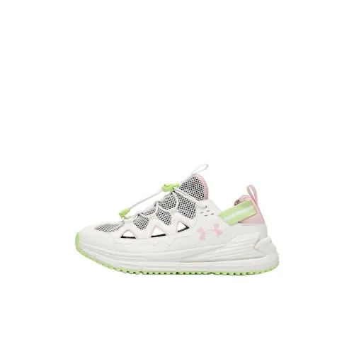 Under Armour Outdoor Collection Детская Туристическая Обувь Низкий Верх Белый/Розовый/Зеленый Kids