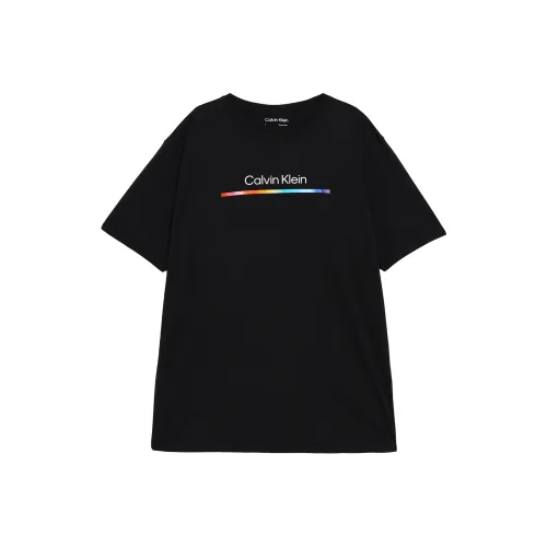 Calvin Klein Rainbow Series T-Shirt Мужская Космос Черный
