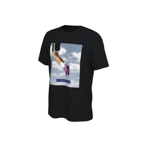 Nike Ja Морант T Рубашка Мужская Черная