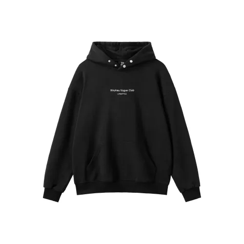 XINYINSU Свитшот Унисекс Черный