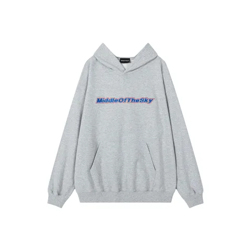 MIDDLE OF THE SKY Толстовка Унисекс