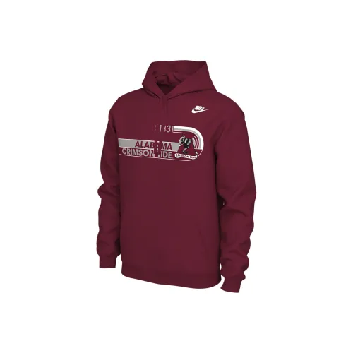 Толстовка Nike Alabama Мужская Темно-Красная