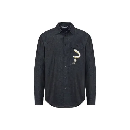 EVISU Мужские Черные Рубашки