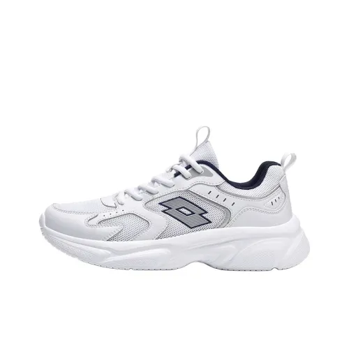 LOTTO Sportlife Дышащий и Прочный Низкий Топ Casual Унисекс Белый