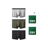 3 Pack (Черный + Светло-Серый + Хаки-Зеленый)