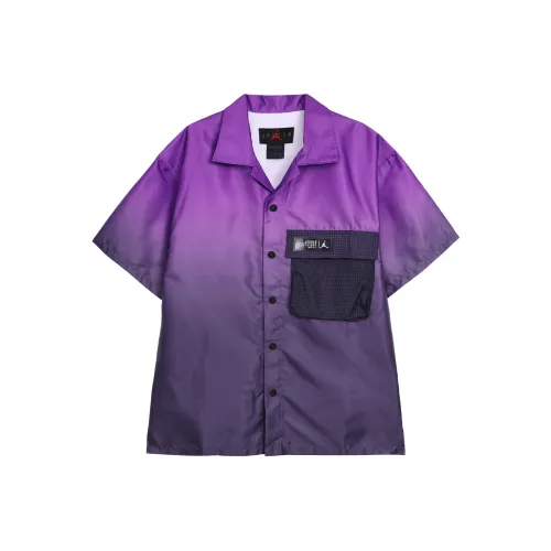 JORDAN Essentials Фиолетовые Мужские Рубашки