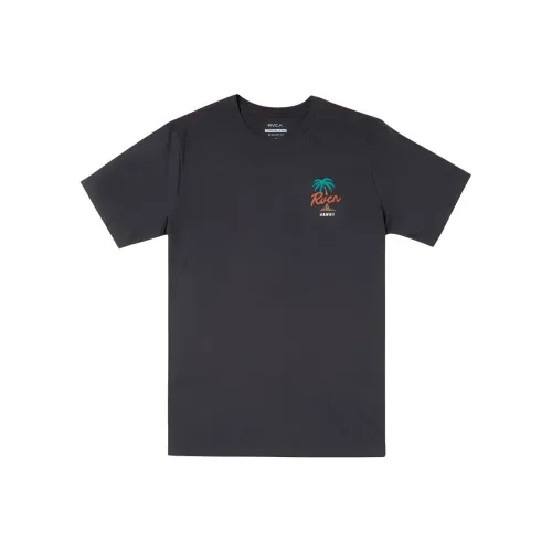 RVCA Мужская Черная T-Рубашка