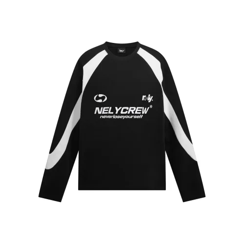 NELY Черная унисекс футболка