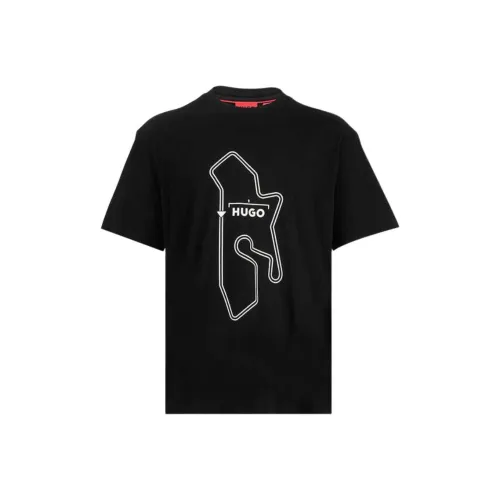 Hugo Boss SS25 T Рубашка Мужская Черная