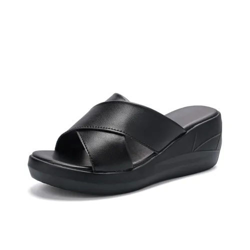 Reivanti Slip-resistant Слипоны Женские Черные