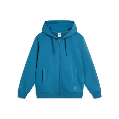 LINING Sports Life Collection Синий Унисекс Свитшоты