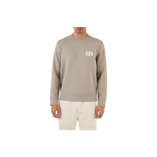 EMPORIO ARMANI EA Бежевый Мужской Свитшот