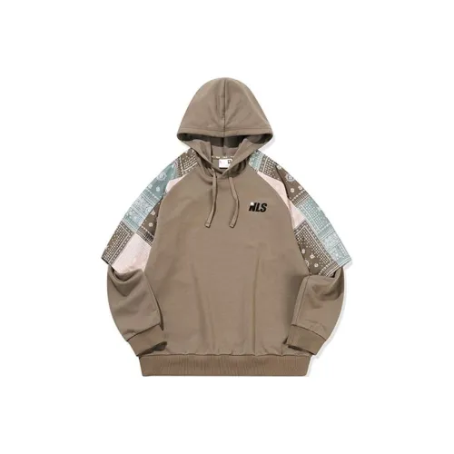 QIAODAN Толстовка Мужская Орех Абрикос Розовый С принтом