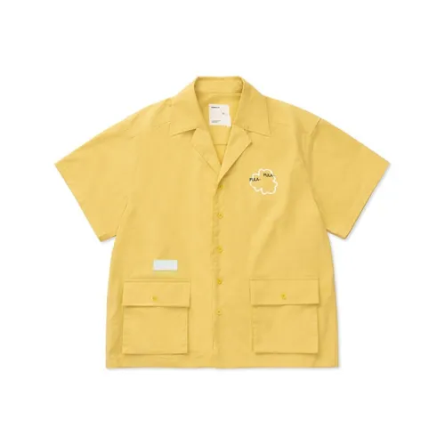 ROARINGWILD Светло-желтая унисекс рубашка