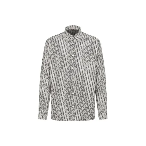 DIOR Quarterly New Products Принт Мужские Рубашки