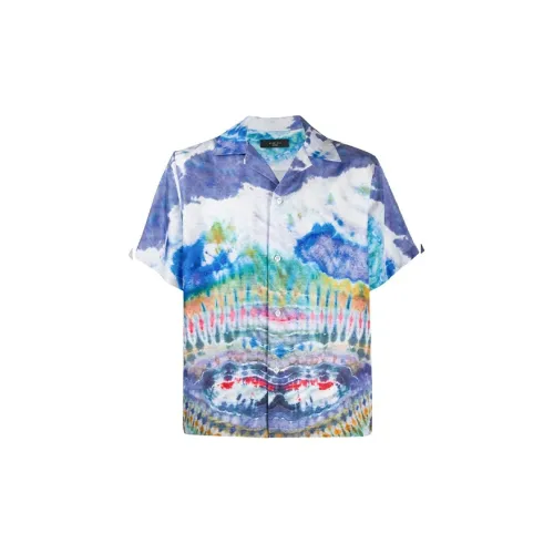 AMIRI Мужские Синие Рубашки