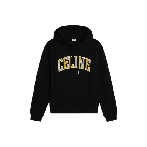 CELINE SS24 Свитшот Мужской Черный