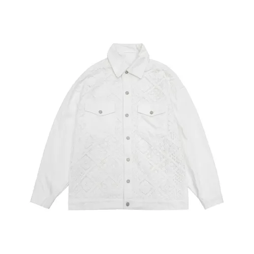 S123 Куртки Пальто Унисекс Экрю