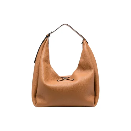 TOTEME Ремень из коровьей кожи сумка-пельмени обычная женская умбра